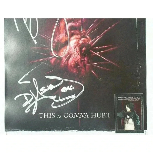 SIXX: A.M This Is Gonna Hurt Ltd Ed New RARE Tour Autographed Signed Poster - Picture 3 of 4